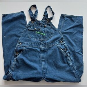 Vintage Key Imperial Men’s 40x32 Aristocrat Denim Bib Overalls Carpenter Chores